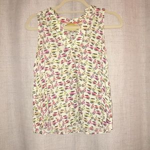 Anthropologie Sleeveless Top